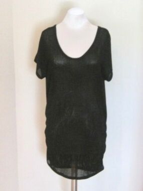 Simons Open Knit Cover-Up Tunic